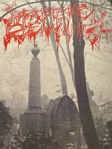 1994 SCATTERED RESTS DEMO + LYRIC SHEET BRUTAL DEATH METAL CASSETTE RARE - Bild 1 von 5