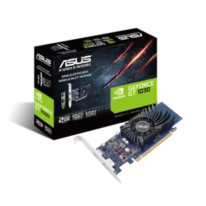 Grafikkarte 2GB ASUS GeForce GT 1030 HDMI DP PCI-e 3.0 HTPC OVP NEU WIN 11 Ready - Bild 1 von 4