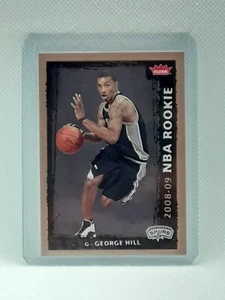George Hill 2009-10 Fleer NBA Basketball - #224 RC - San Antonio Spurs - Picture 1 of 2