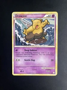 Pokémon Karte Drowzee 62/123 HeartGold und SoulSilver Neuwertig - Bild 1 von 6