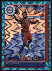 2021-22 Hoops Teal Explosion #27 Joel Embiid