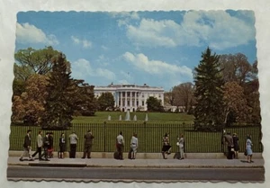 La Casa Bianca Washington, DC. Cartolina (Z2) - Foto 1 di 2