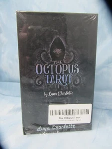 The Octopus Tarot Cards Luna Charlotte 2021 GENUINE Holographic Deck Signed box - Picture 1 of 6