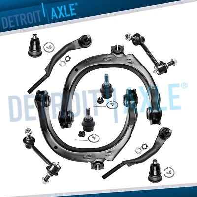 Front Upper Control Arms Tie Rods Sway Bars for GMC Envoy Buick Rainie Chevy SSR - Image 1 of 4