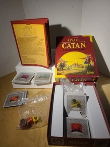 RIVALS FOR CATAN Klaus Teuber Board Card Game - 2 players 45-60 Mins COMPLETE - Picture 1 of 9