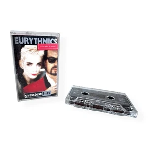 Eurythmics - GREATEST HITS Cassette Tape (1991 RCA 18-Track) 80s Synth-Pop Hits - Picture 1 of 24