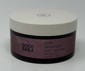 NEU Bath & Body Works Coco Shea reichhaltige Feuchtigkeit Kakao Körperbutter & Shea 6,5 Oz. - Bild 1 von 4