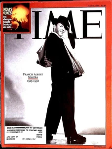 Time Magazine May 25, 1998 Frank Sinatra FRONT COVER ONLY! - Picture 1 of 1