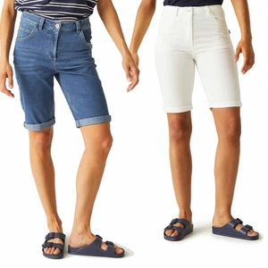 Regatta Womens Erdre Shorts Cotton Chinos Stretch with Pockets - Picture 1 of 13