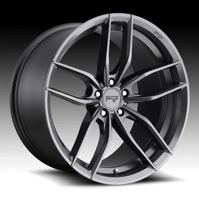 Nicho M204 Vosso Antracita 17x8 5x4,5 40mm (M204178065+40) Foto 1 de 3