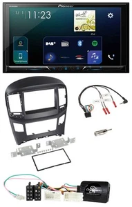 Pioneer Lenkrad Bluetooth USB 2DIN DAB Autoradio für Hyundai H1 ab 2015 schwarz - Bild 1 von 11