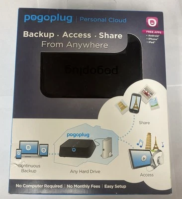 Pogoplug Personal Cloud Backup Access Share From Anywhere POGO-V4-A1-01 - Image 1 of 4