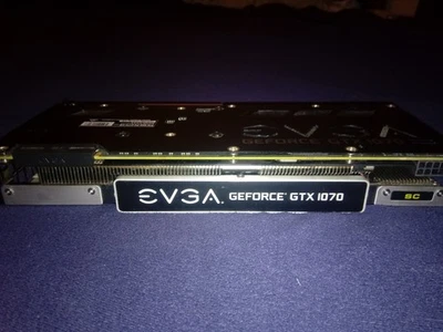 EVGA GeForce GTX 1070 8GB GDDR5 Graphics Card 08G-P4-6173-KB - Image 1 of 4