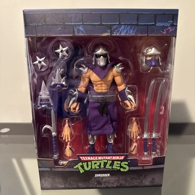 Teenage Mutant Ninja Turtles - Super 7 - ULTIMATES Dark SHREDDER - TMNT 2023 - Image 1 of 4