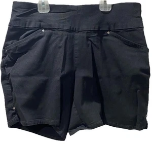 Pantalones cortos de vestir negros INC International Concepts para dama talla 4 - Imagen 1 de 11