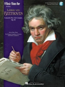 Beethoven Concerto No 4 in G Major Op 58 Piano Sheet Music Minus One Book Audio - Picture 1 of 1