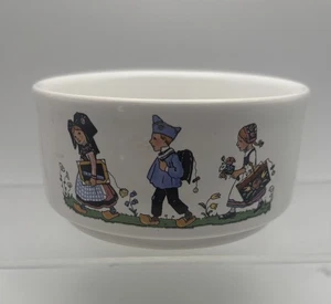 Vintage Hansi Small Bowl Ceramic Elchinger With Children France - Picture 1 of 6