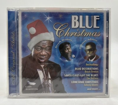 Blue Christmas CD *New & Sealed* Louis Armstrong, The Drifters & Brook Benton + - image 1 of 4