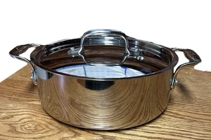 ALL CLAD DOUBLE HANDLES 2QT SOUP, SAUCEPAN OR STOCKPOT WITH LID - Picture 1 of 10