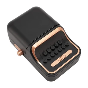 Retro Label Printer 1000mAh Battery Charging Thermal Portable BT 5.0 Inkless NEW - Afbeelding 1 van 12