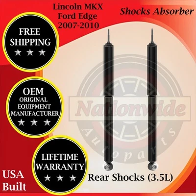 Monroe OE Rear Shocks for 2007-2010 Lincoln MKX/Ford Edge 3.5L Lifetime Warranty - Image 1 of 4