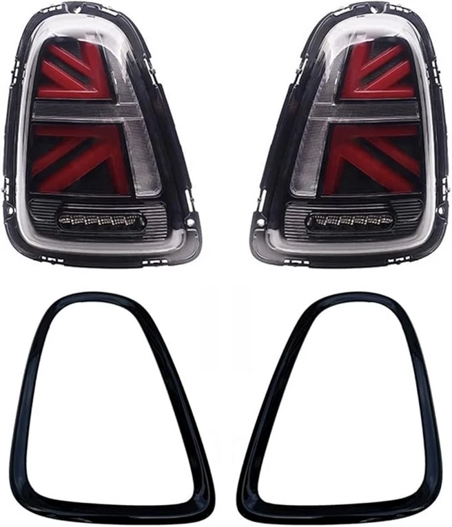 2007-2010 BMW Mini F Series Taillight Upgrade LED Retrofit F56 Black/ Red Foto 1 de 4