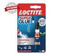 1xLoctite Super Glue Universal Instant Adhesive Water Resistant Anti Clog Cap 3g