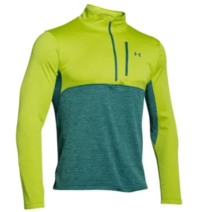 Under Armour Storm Pullover Herren XL grün Trainingsjacke 1/2 Zip locker Outdoor - Bild 1 von 1
