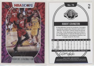 2020-21 Panini NBA Hoops Purple Explosion Robert Covington #78