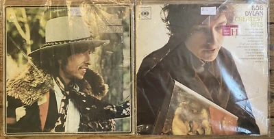 BoB Dylan Desire &  Greatest Hits LPs  First Pressings - Image 1 of 4