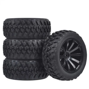 1:10 Rally Car Wheels Tires For Tamiya Kyosho HSP HPI Traxxas RC On Road Car - Picture 1 of 8