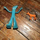 Vintage Jesco Gumby And Pokey Dolls (Rubber) Hong Kong