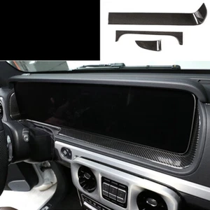 Carbon Fiber Dashboard Display Screen Cover Trim For Benz W464 G500 G63 2019-25 - Bild 1 von 12