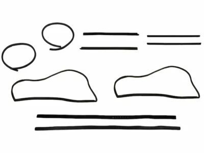 Kit de sellado de puerta para Jeep CJ7 1976-1986 58853FJ 1977 1978 1979 1980 1981 1982 1983 Foto 1 de 2