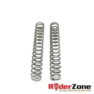 2006 2007 KAWASAKI NINJA ZX10R FORKS SPRINGS SHOCK FRONT SUSPENSION LEFT RIGHT - Picture 1 of 8