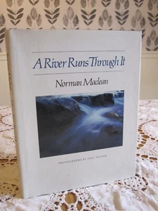 A RIVER RUNS THROUGH IT Norman Maclean 1983 HC/DJ 2nd Printing - Foto 1 di 6