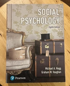 Social Psychology by Michael Hogg, Graham Vaughan (Paperback, 2017), 8th Editio - Picture 1 of 1
