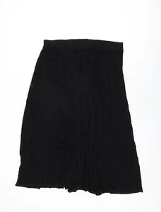 Yours Womens Black Viscose Swing Skirt Size 20 - Picture 1 of 10