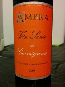 6 bottles Vinsanto di Carmignano doc 2016  0,375 lt fattoria ambra - Imagen 1 de 1