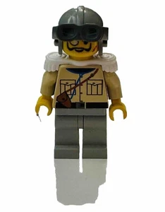 Lego Baron Von Barron con Gorra de Aviador Gris Claro - Imagen 1 de 1