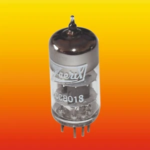 ECC801S ZAERIX DOUBLE TRIODE VACUUM TUBE NOS TESTED = 12AT7 E81CC ECC81 6201 - Picture 1 of 3