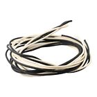 (White+Black) Guitar Wire Cloth 22 Gauge Guitar Accessories Guitar Replacement