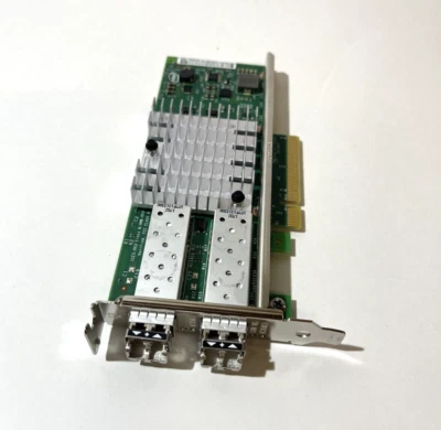 IBM 49Y7962 Intel X520-DA2 2-Port 10Gb SFP Server Adapter W/ SFP LOW Profile - Image 1 of 4