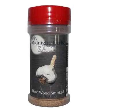 Sal de ajo ahumado mezcla de especias sal única rara condimento natural ahumado Foto 1 de 4