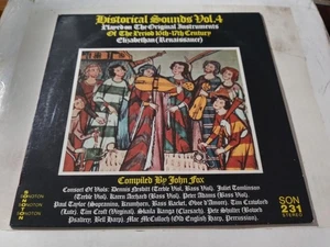 John Fox – Historical Sounds Vol. 4 VG++ Original Germany Sonoton Record 1985 - Picture 1 of 4