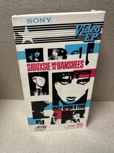 Sony 1983 SIOUXSIE AND THE BANSHEES ONCE UPON A TIME VHS VIDEO EP GOTH RARE! - Picture 1 of 14