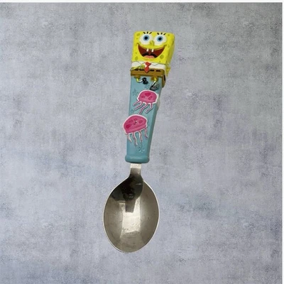 Nickelodeon SpongeBob SquarePants детская посуда для малышей ложка манчкин Inc. 2005 - Изображение 1 из 4