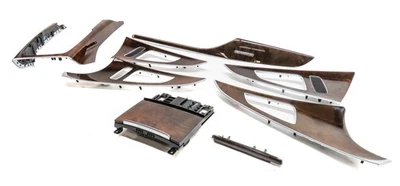 AUDI A6 2013 (C7 4G) TABLERO INTERIOR CONSOLA CENTRAL PUERTA JUEGO DE MOLDURAS DE MADERA/8 (nogal) Foto 1 de 4