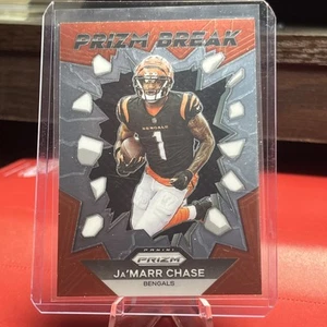 Inserto de ruptura Panini Prizm Jamarr Chase Prizm 2023 #PB-10 Cincinnati Bengals - Imagen 1 de 5