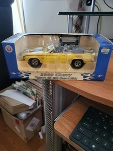 Crown Premiums 1969 Chevy Camaro SS 396 Convertible NAPA 1:24 Scale Yellow. - Picture 1 of 6